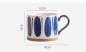 Preview: 360Home Bemalter Becher im japanischen Stil handbemalt robust